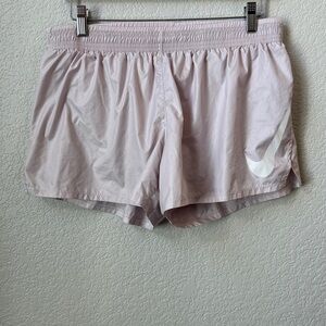Nike Running Shorts Blush Pink Size Large
